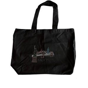 New York City tote bag with sequin type design.  Great condition. Hardly used.